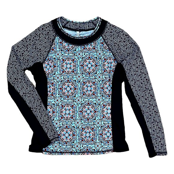 Helen Jon Swim Shirt | Like New | UPF 50+ | Long Sleeves | Crewneck | Rash Guard - Picture 1 of 10